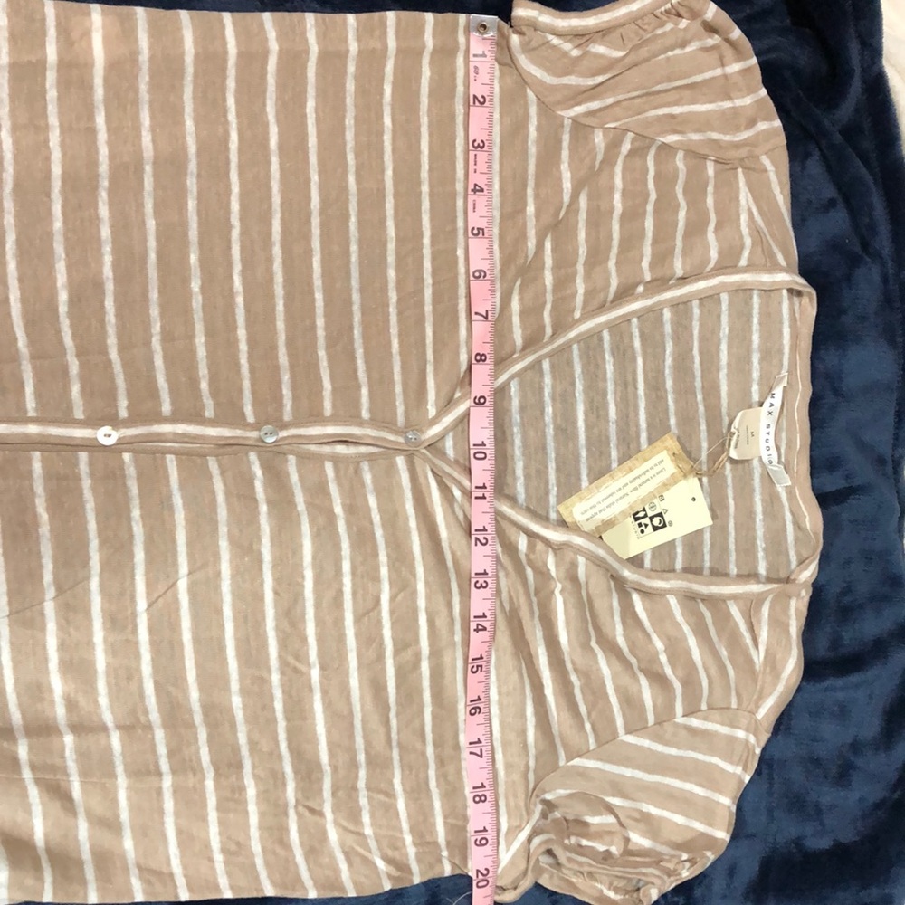 Max Studio Linen top medium - Picture 5 of 6